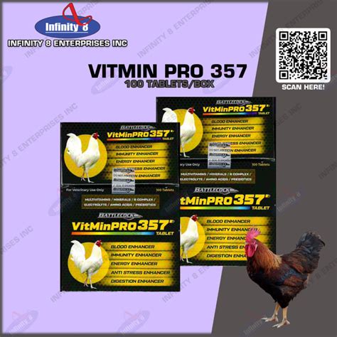 VitMin Pro 357 Tablet (100 tablets / box) .